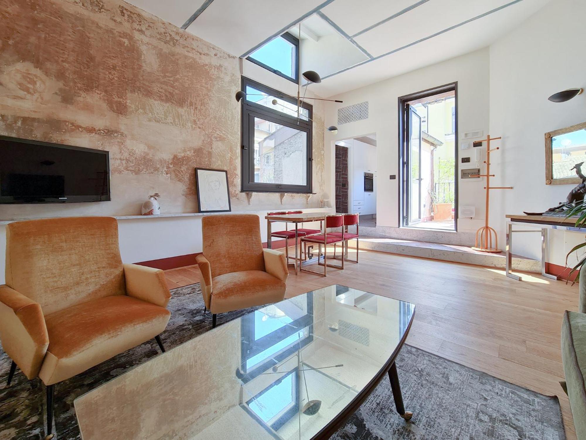 Cs Stylish Loft With Terrace Spanish Steps Apartment Rome